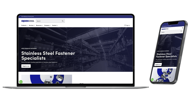 	Apex Stainless Fasteners - 16.5% conversion with data-driven e-com
