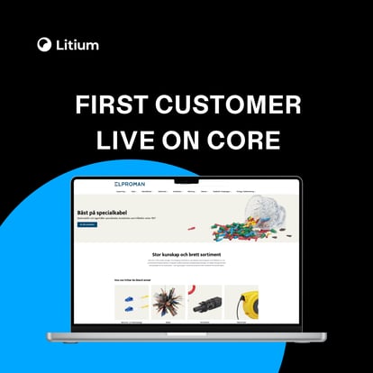 Elproman first to go live with Litium Core – nine companies have already signed agreements