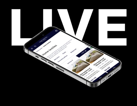 Värnamo Sängkläder live with Litium Commerce Cloud!