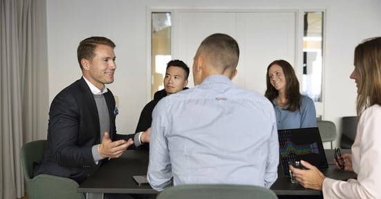Meeting at Litium