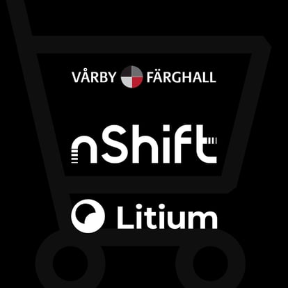 Litium first to support the upgraded nShift Checkout - Vårby färghall goes live